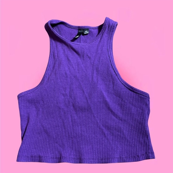 Purple Garage Clothing Tank